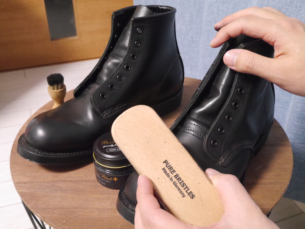 レッドウィングの手入れはオイルとクリームの使い分けが必要 Shinyblog