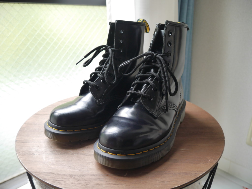 ドクターマーチンのお手入れ 最初にやるべき事 Shinyblog