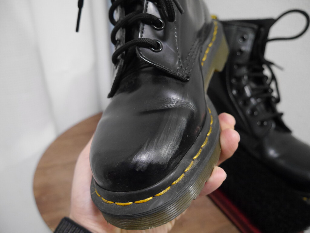ドクターマーチンのお手入れ 最初にやるべき事 Shinyblog