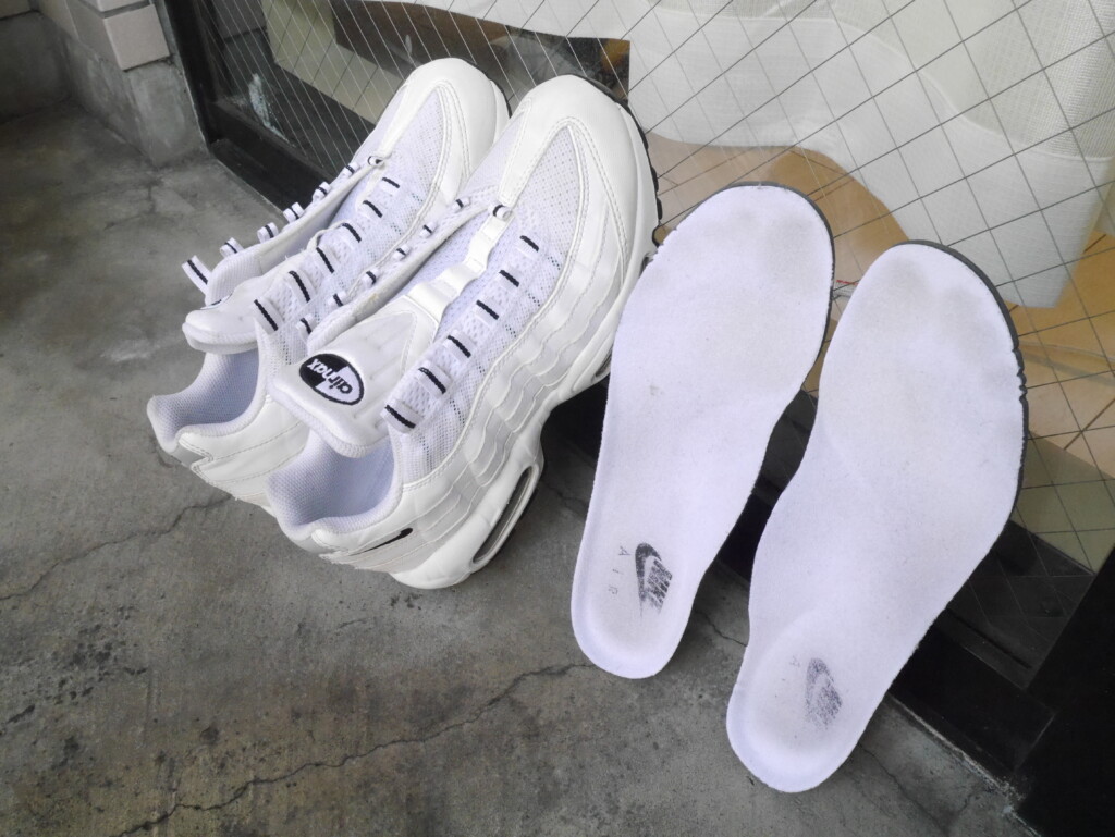 靴丸洗い　乾燥2