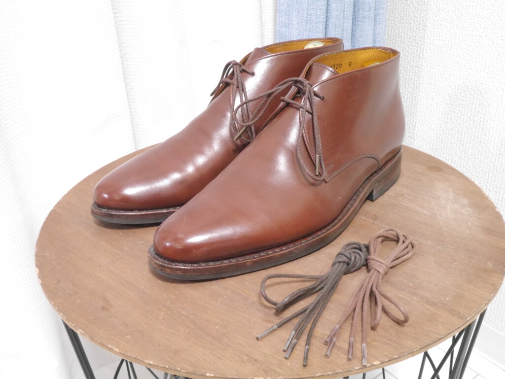 結び方じゃない 革靴の靴紐がほどけない方法 Shinyblog