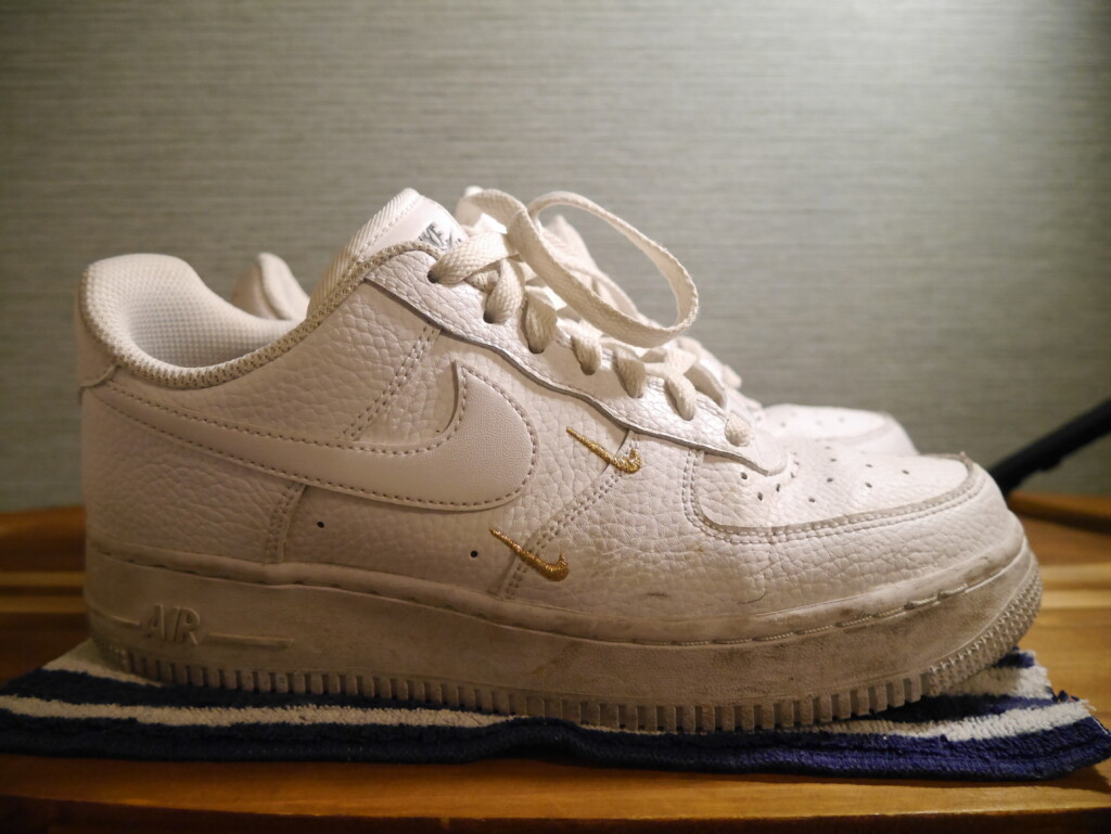 漂白 エアフォース1 ワン 白の汚れを落として真っ白に Shinyblog
