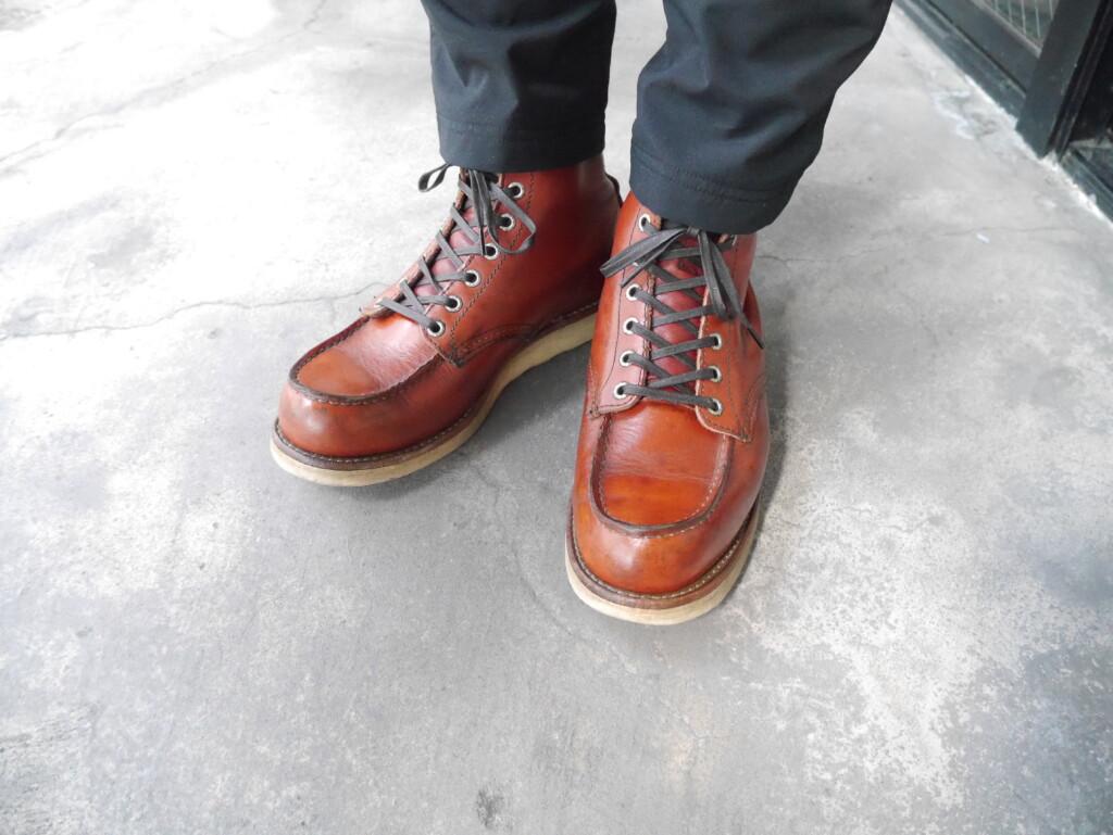 希少犬刻印 REDWING 875 ビブラム交換済 革紐カスタム ☆希少犬刻印☆ REDWING 875 ビブラム交換済 革紐カスタム 完全ガイド