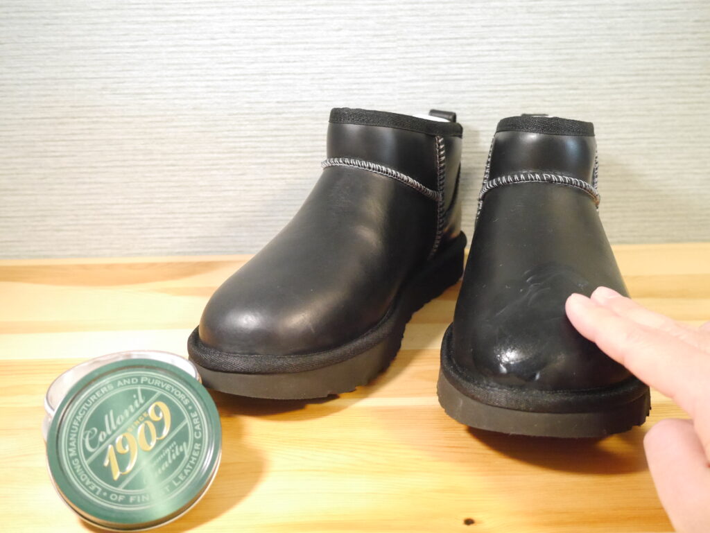 UGGリジェネレイト クリーム塗布