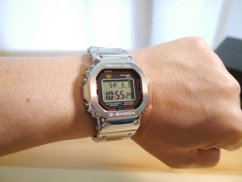 G-SHOCK　フルメタル 装着