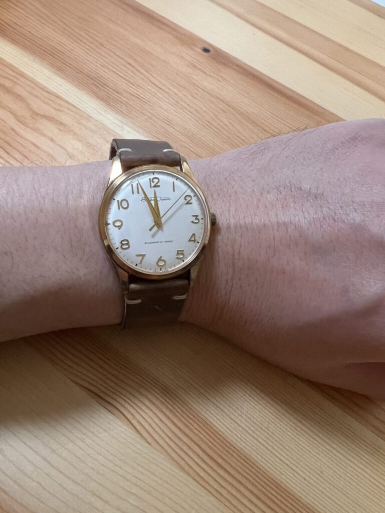 セイコークラウン 腕乗り