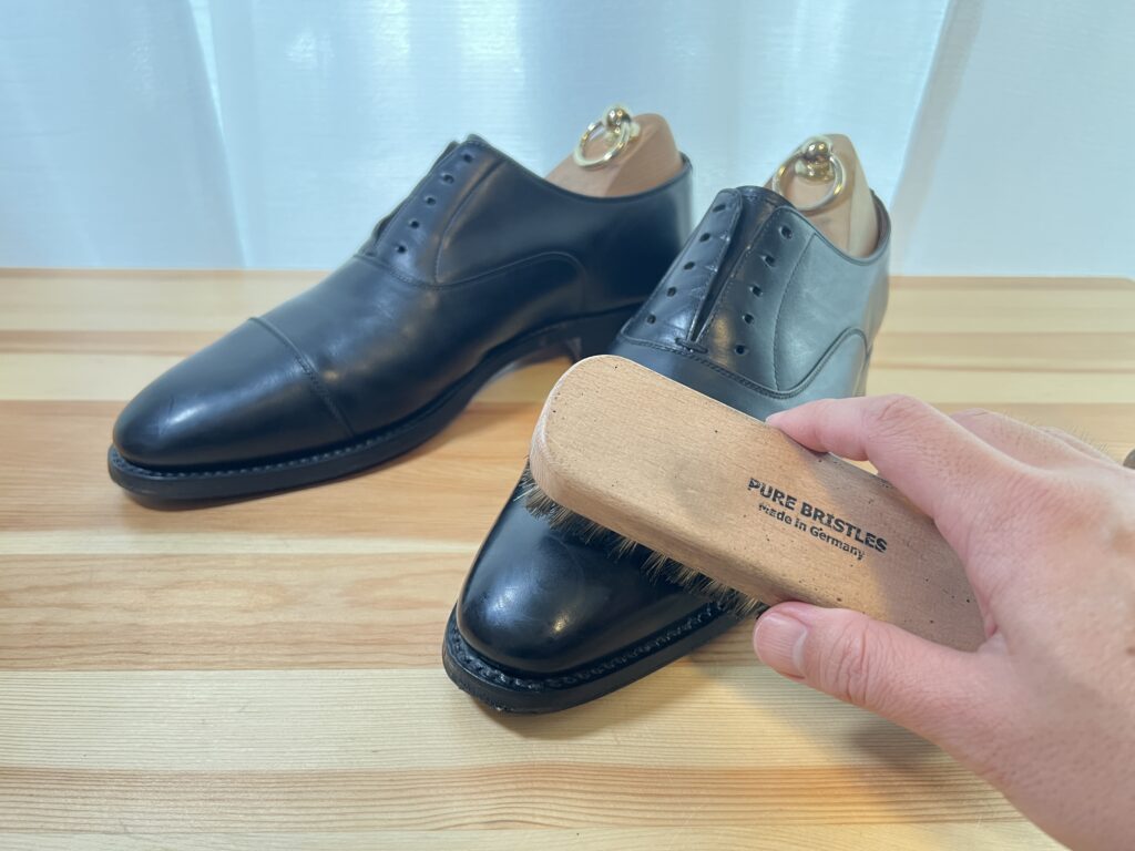 ヒールレストアラー　豚毛ブラシ