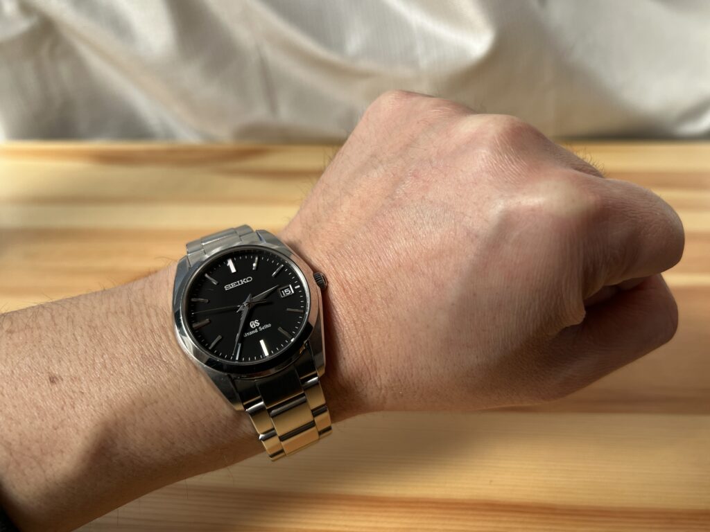 グランドセイコー10年　装着