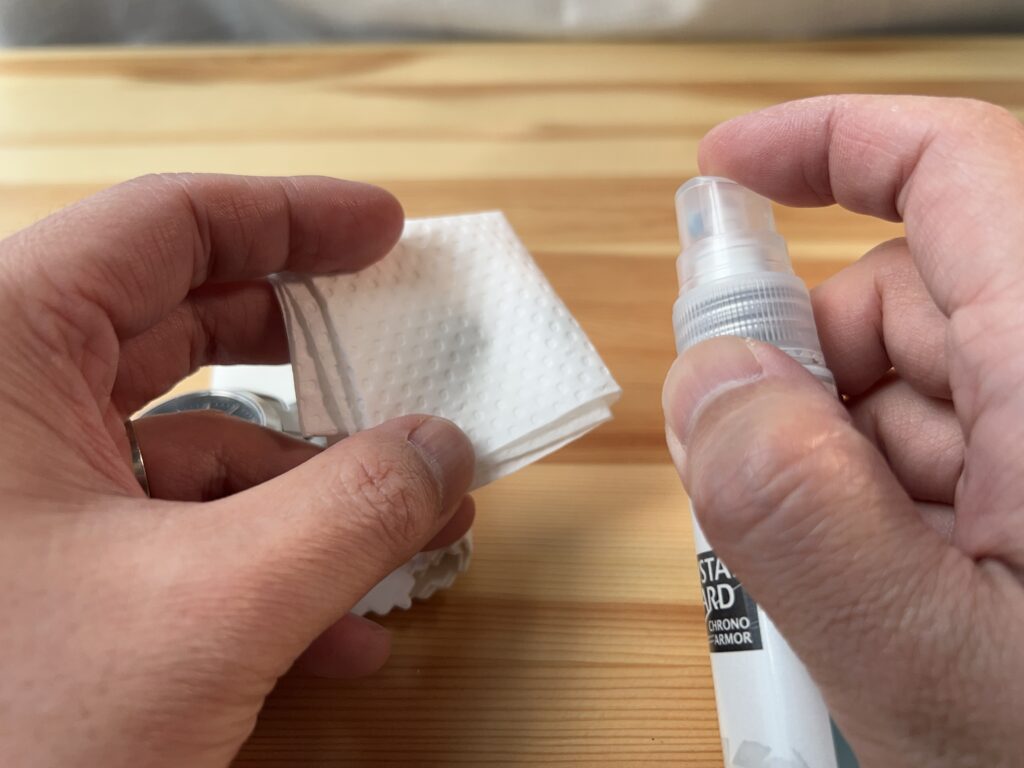 グランドセイコー10年　クリスタルガード①